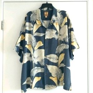 Tommy Bahama 100% silk shirt